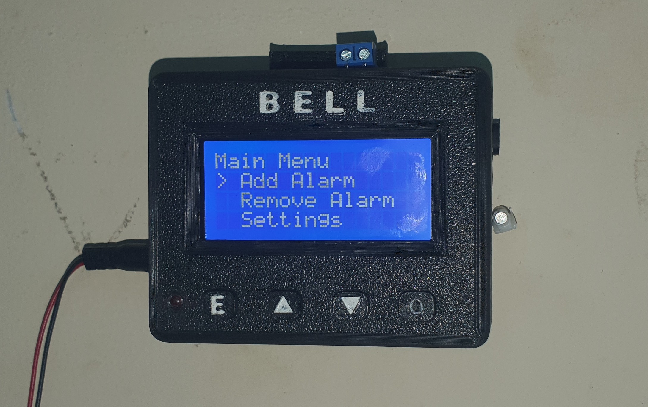 Root Menu Screen